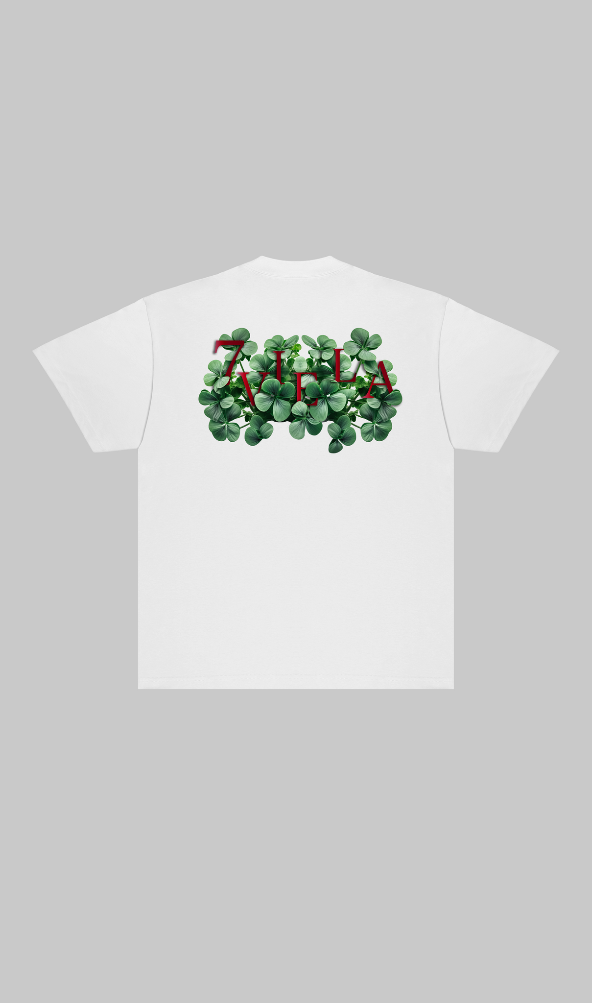 T-SHIRT 7VL CLOVER BLANC.
